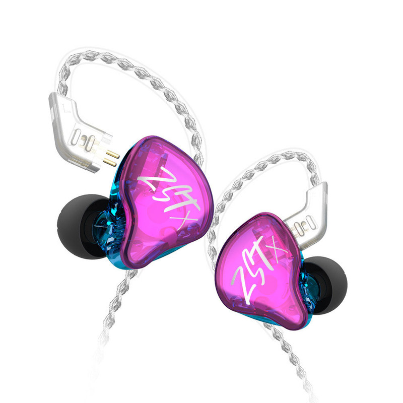 SZSMART KZ-ZST X HIFI In-Ear Headphones (107dB Sensitivity)