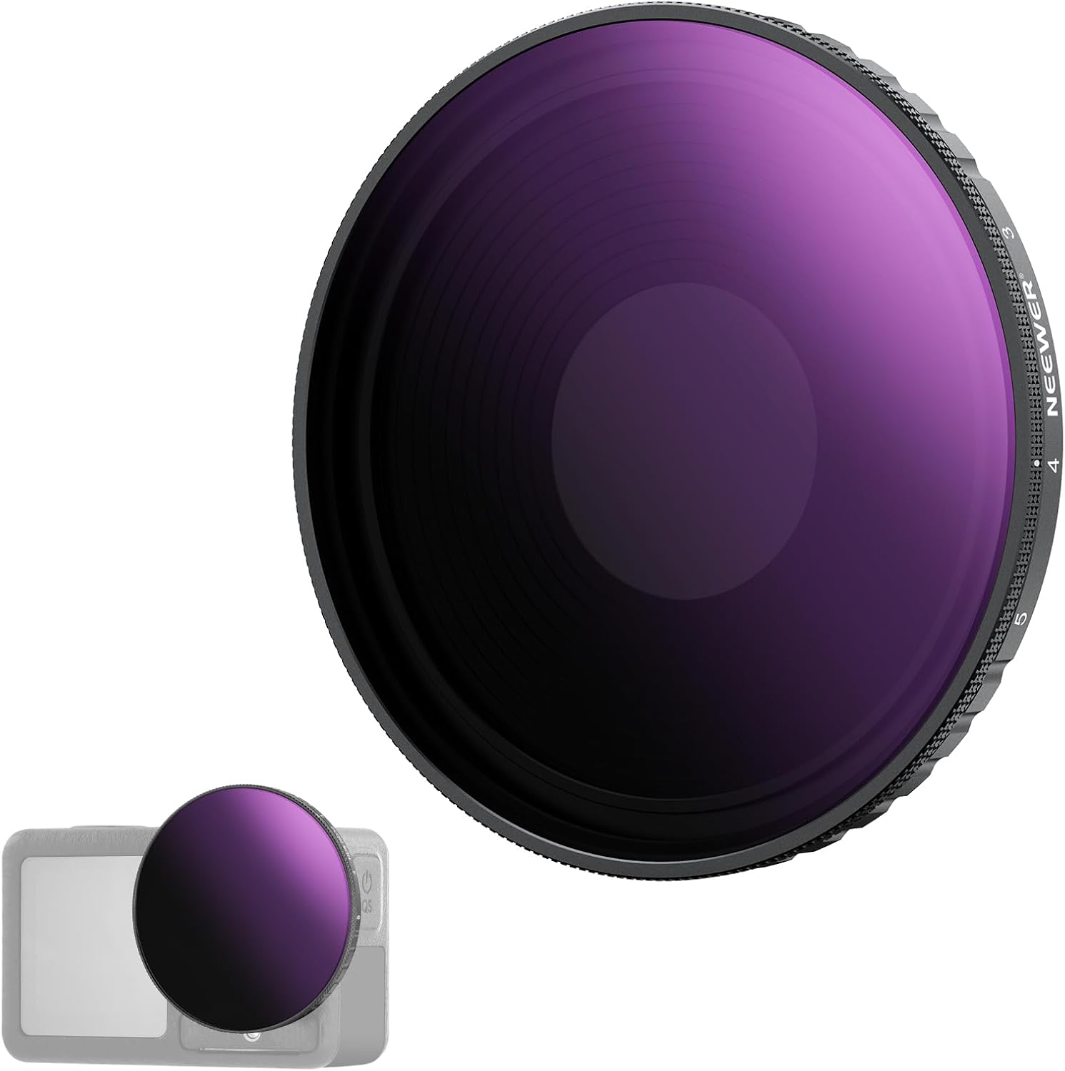 Neewer ND Variable Filter for DJI Osmo Action 5 Pro & 4