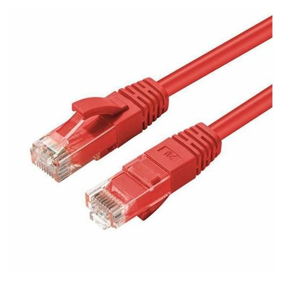 Cable de red MicroConnect - 20 m, UTP CAT 5e, RJ-45 macho a RJ-45 macho, rojo