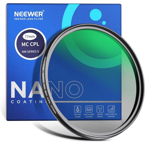 Neewer 77mm Circular Polarizing Filter MC CPL