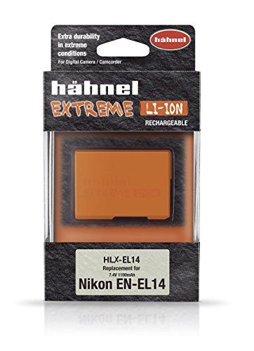 Hähnel Extreme HLX-EL14 - Nikon Li-Ion Battery 1100 mAh - Compatible with Nikon D3200, D5100, D5200, D5300, D5500, D5600, Df; Coolpix P7000, P7100, P7700, P7800