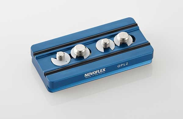 Plateforme de changement rapide Novoflex QPL 2 pour trépied
