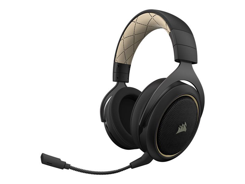 Corsair HS70 Pro Wireless Gaming Headset - Over-Ear - 2.4GHz - Cream
