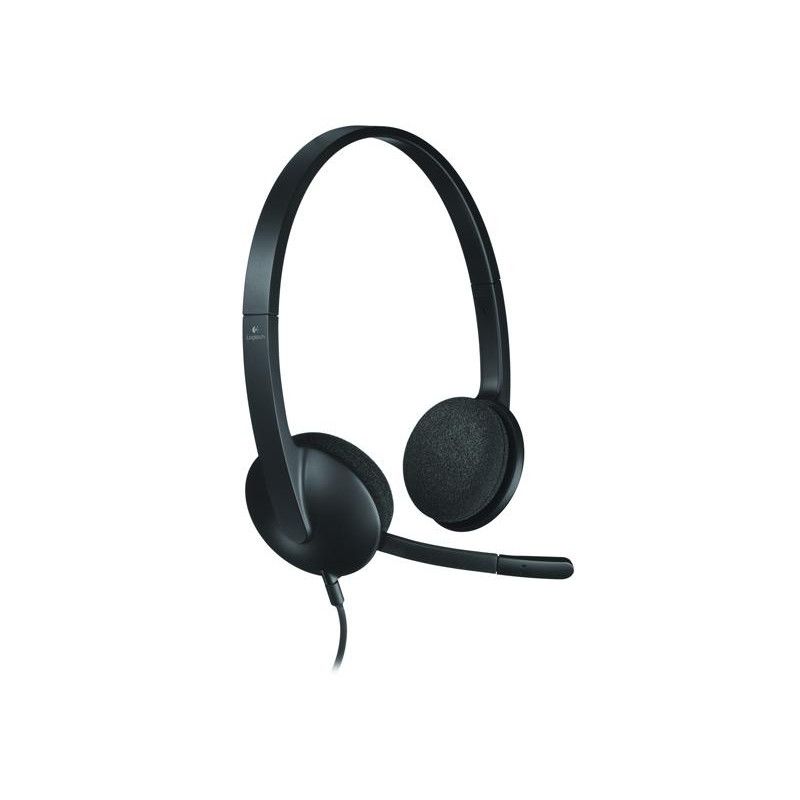 Logitech H340 Stereo Headset with Microphone - USB 981-000475