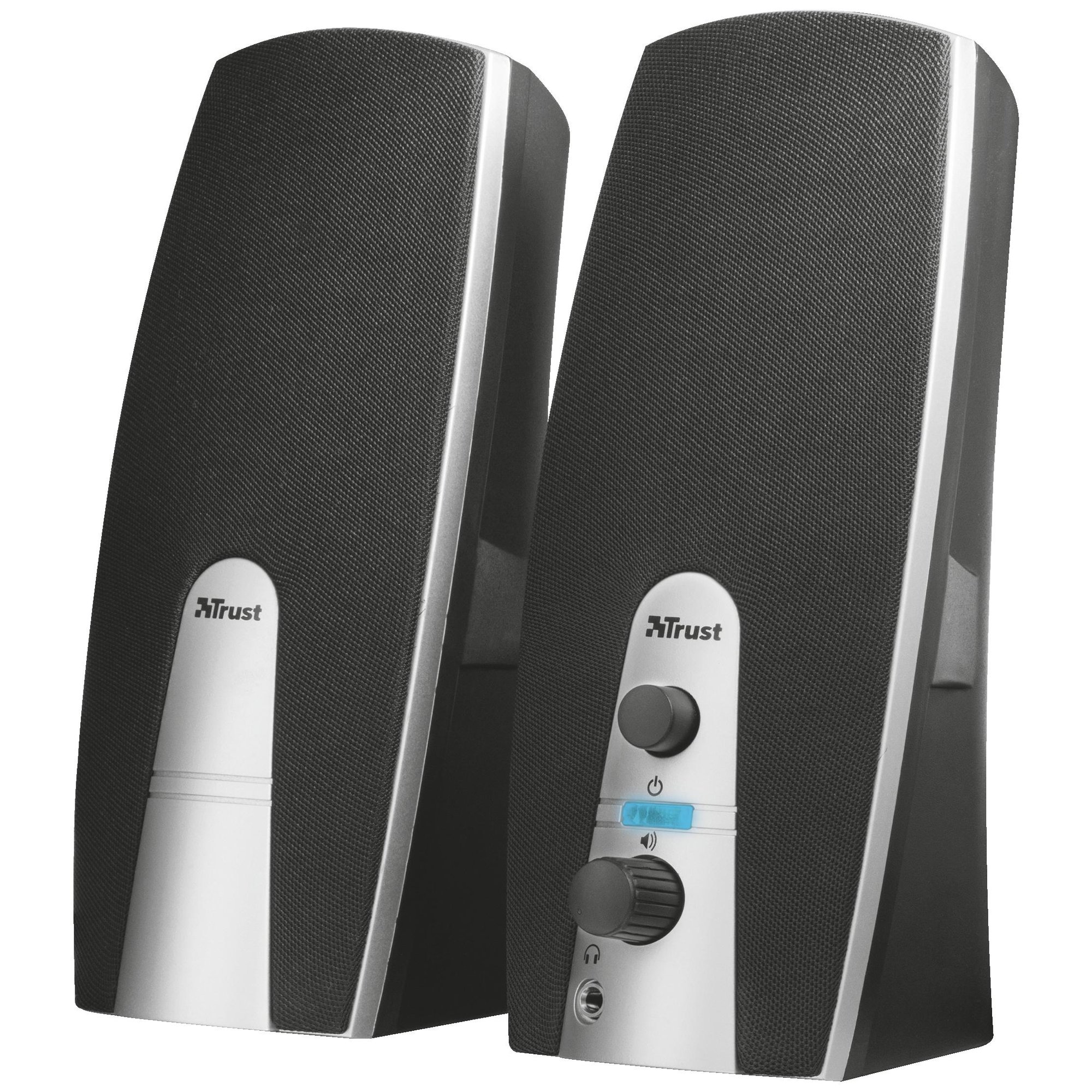 Trust MiLa 2.0 Speaker Set, Black/Silver