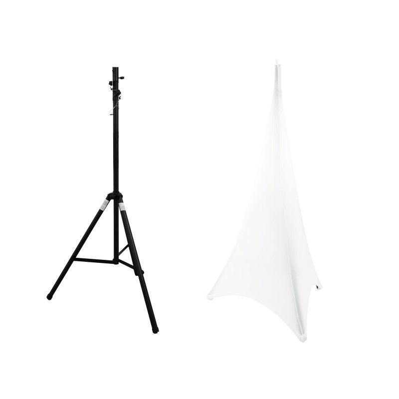 Eurolite Steel Stand + Tripod Cover, White (STV-40S-WOT)