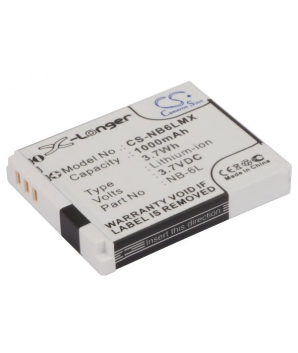 Canon 3.7V 1Ah Li-ion Battery for Digital IXUS 200 IS