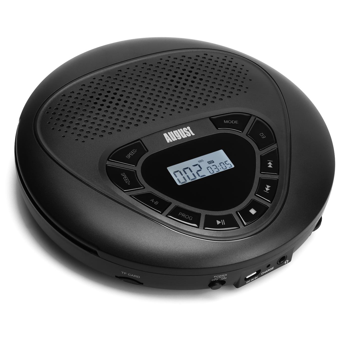 August SE10B Portable CD Player