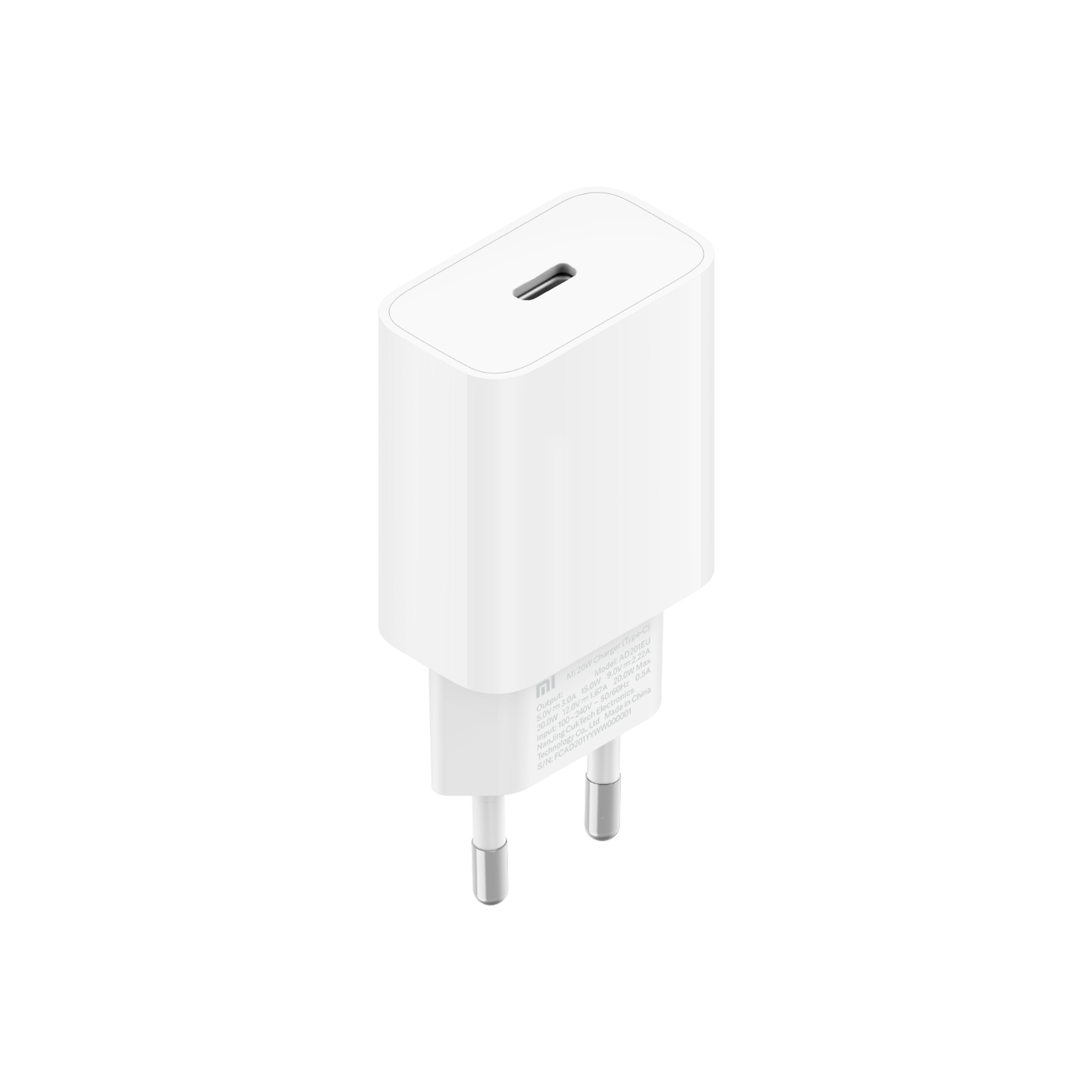 Cargador Xiaomi 20W Tipo-C
