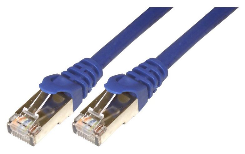 MCL Cat6 FTP Cable, 5m, Blue