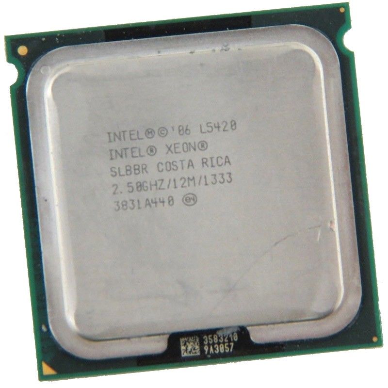 Intel Xeon L5420 Quad-Core CPU, 2.5GHz, 12MB Cache, LGA771