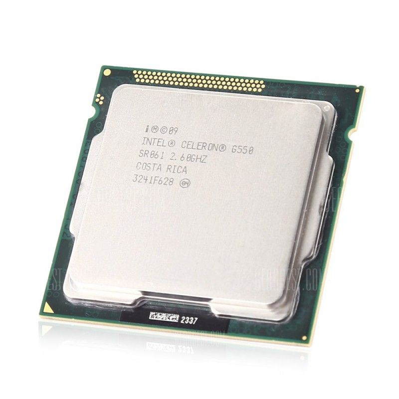 Intel Celeron G550 CPU, 2.60GHz, FC-LGA 1155, Dual Core