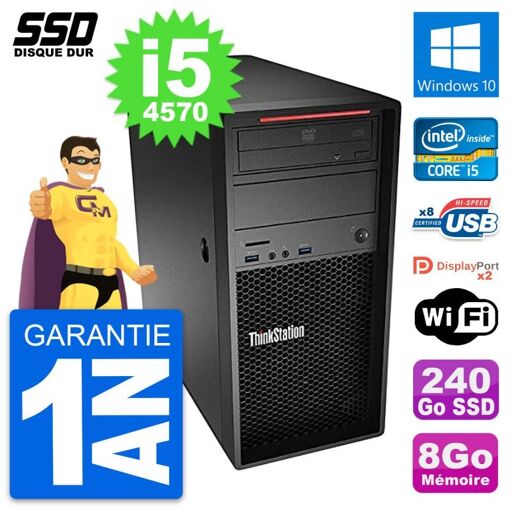 Computadora de escritorio Lenovo ThinkStation P300