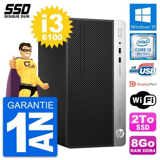 PC de escritorio HP ProDesk 400 G4 MT