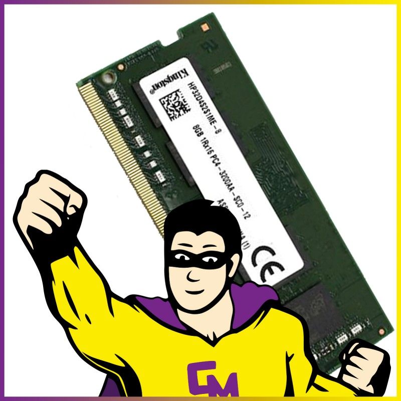 8GB DDR4 RAM SODIMM 3200MHz Kingston HP32D4S2S1ME-8