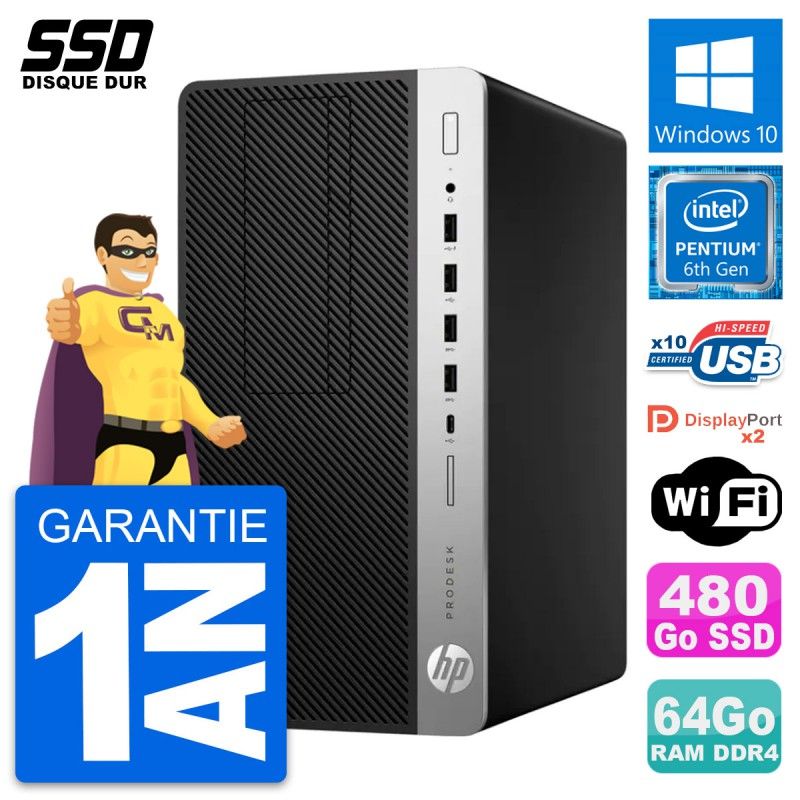 HP ProDesk 600 G3 MT Desktop Computer
