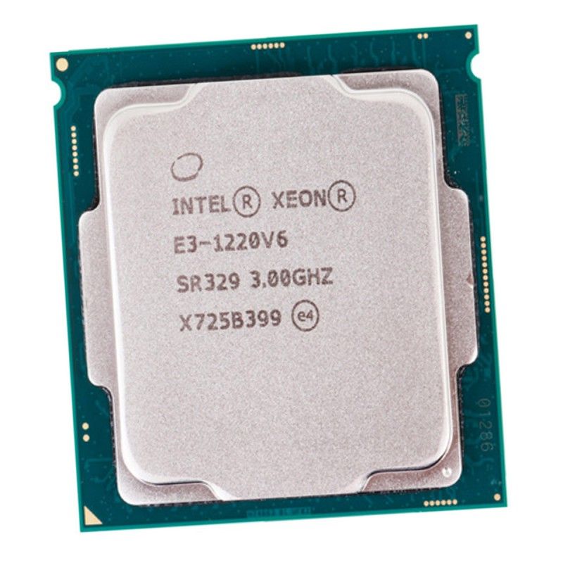 Intel Xeon E3-1220 V6 CPU, 3.0GHz, 4 Core, LGA1151