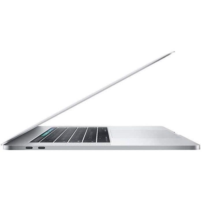MacBook Pro Touch Bar 15-inch, i7 2.6GHz, 16GB RAM, 512GB SSD, Silver (2018) - Refurbished - Excellent Condition