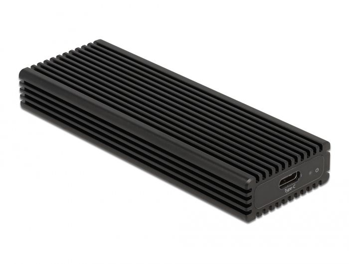Delock M.2 SSD Enclosure Case, Black (42004)