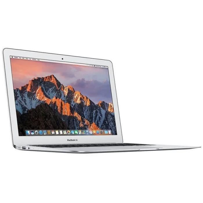 Apple MacBook Air 13-inch, 2017 - i5 1.8GHz - 8GB RAM - 256GB SSD - Grey - AZERTY - Refurbished - Good Condition
