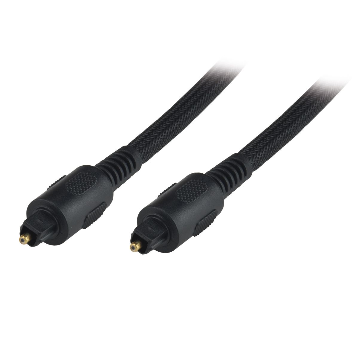 Câble audio numérique MCL Samar - 5 m, TOSLINK mâle/mâle optique, noir