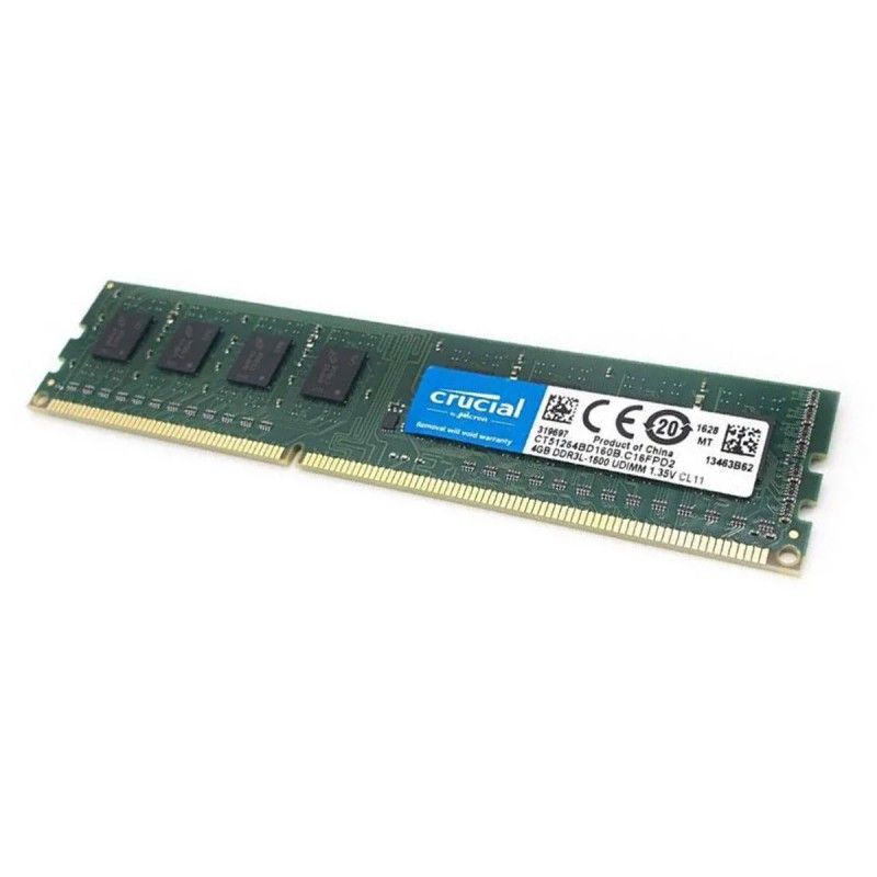 Crucial 4GB DDR3L RAM (CT51264BD160B.C16FPD2)