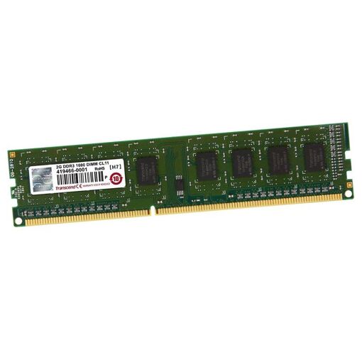Memoria RAM Transcend 1600Mhz 2GB DDR3 (JM1600KLN-2G)