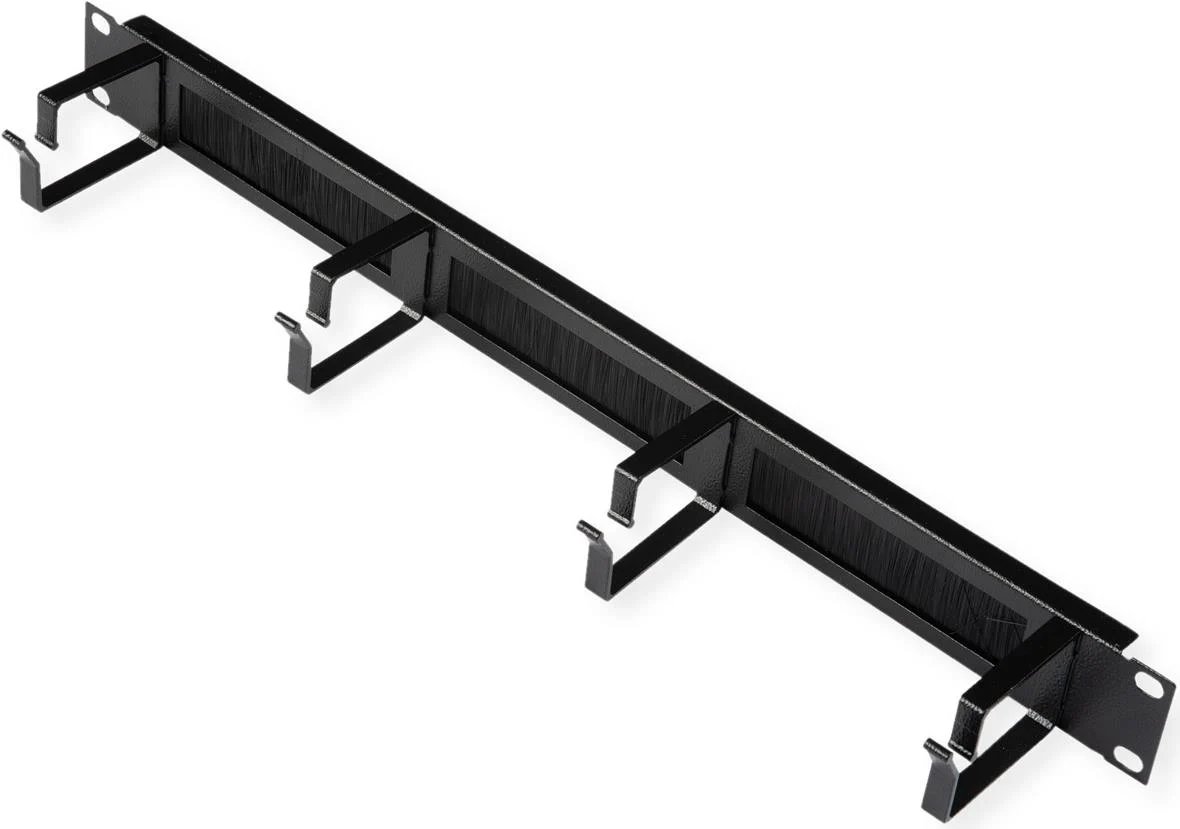 Passe-câbles Roline 19'' 1U avec brosse, noir