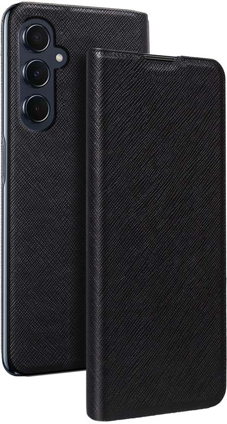 Bigben Connected Galaxy A55 Black Stand Folio Case