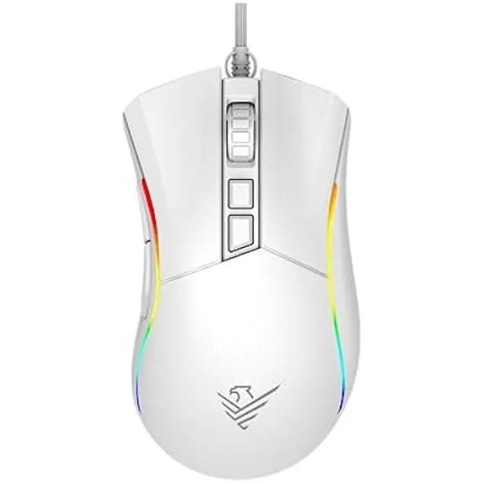 Phoenix Void Gaming Mouse - High Performance - White - Cable
