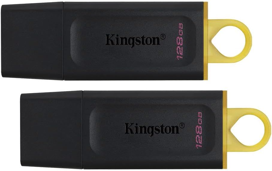 Kingston Datatraveler Exodia 128GB USB 3.2 Flash Drive (2 Pack)