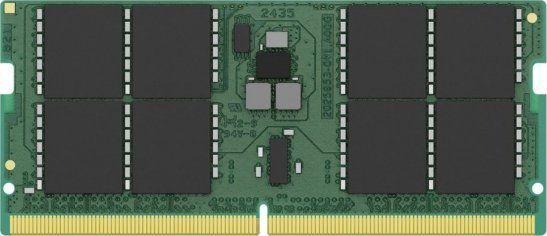 Módulo Kingston ValueRAM - DDR5 - 32GB - SO DIMM 262 pines - 3200 MHz / PC5-51200 - CL52 - 1.1V - Memoria sin búfer cronometrada - ECC en la puce