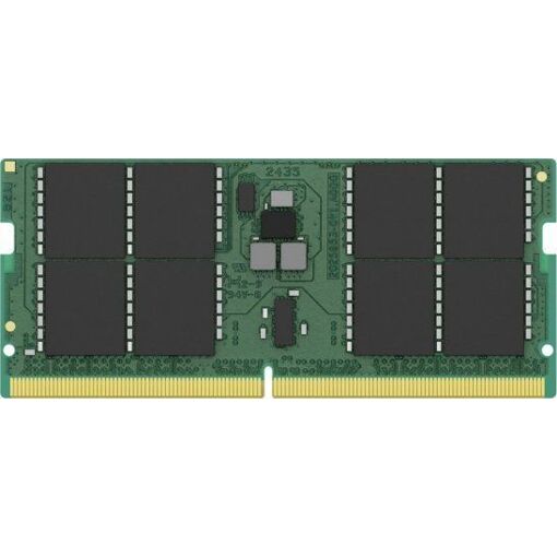 Módulo Kingston ValueRAM - DDR5 - 32GB - SO DIMM 262 pines - 3200 MHz / PC5-51200 - CL52 - 1.1V - Memoria sin búfer cronometrada - ECC en la puce