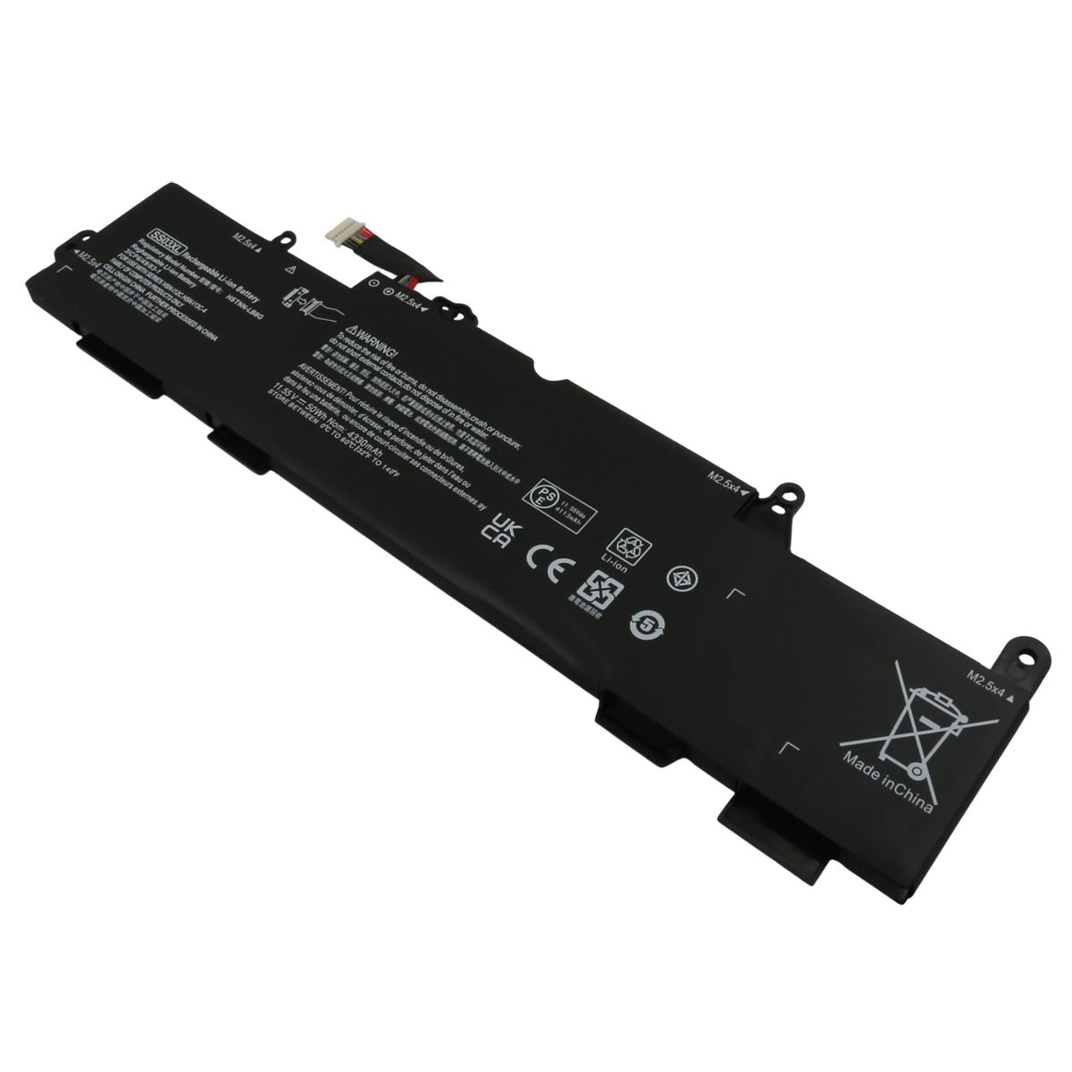 Batería de reemplazo Avizar para HP EliteBook 735 G, Li-ion 11.55V 4330mAh 50Wh Negro