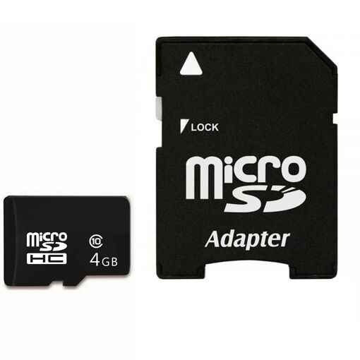 ImroCard Micro-SD 4GB Class 10 + SD Adapter