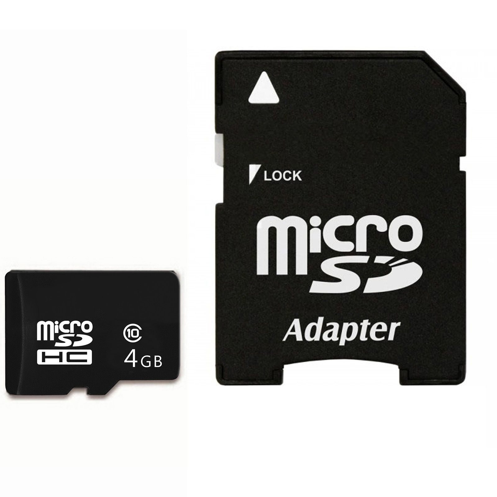 ImroCard Micro-SD 4GB Class 10 + SD Adapter