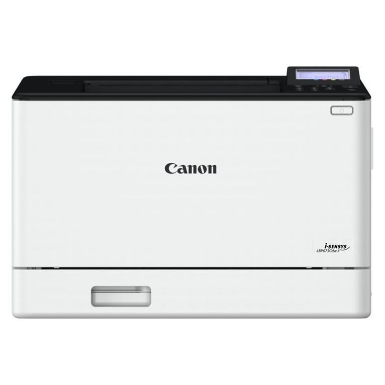 Canon i-SENSYS LBP673Cdw II - Imprimante - couleur - Recto-verso - laser - A4/Legal - 1200 x 1200 ppp - jusqu'à 33 ppm (mono) / jusqu'à 33 ppm (couleur) - capacité : 300 feuilles - USB 2.0, Gigabit LAN, Wi-Fi(n), hôte USB