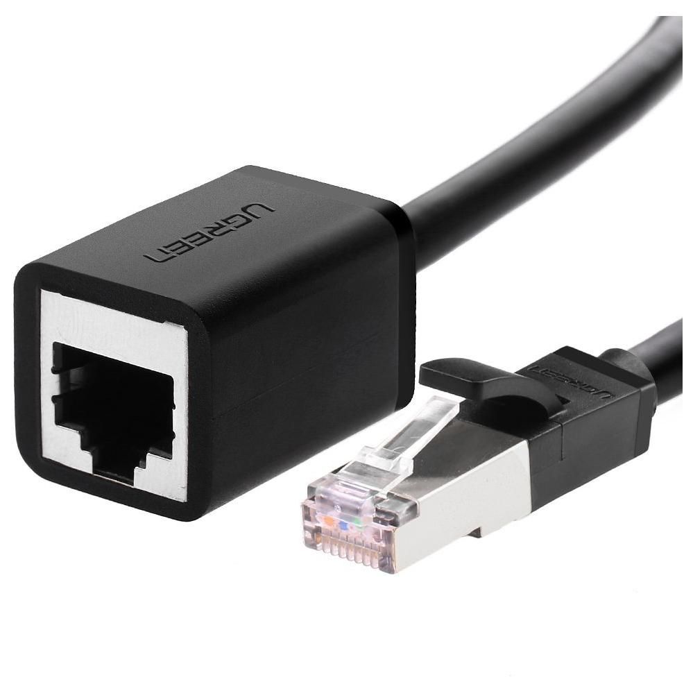 Cable de red Ugreen Cat6 - 1 m, Negro