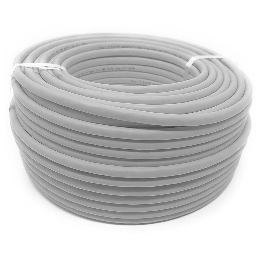 Techly Cat5e Network Cable 100m UTP (UTP) - Grey
