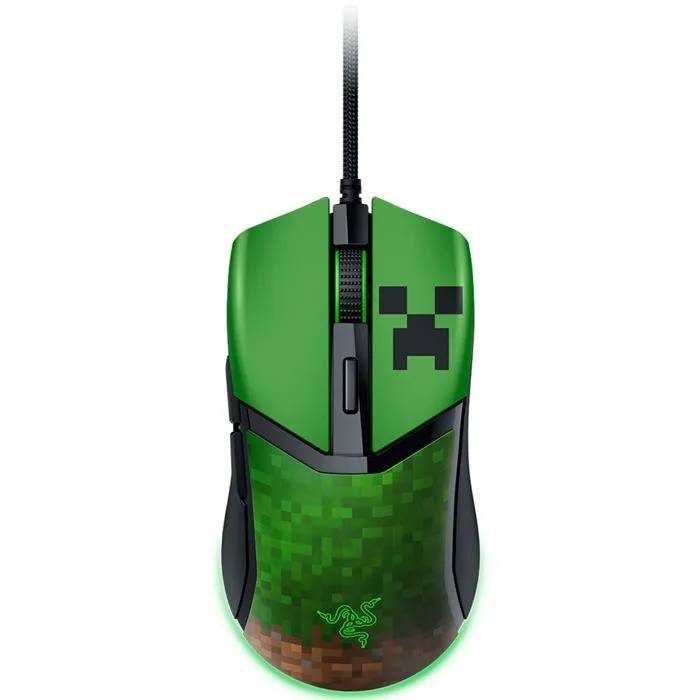 Razer Cobra Minecraft Ed. Gaming Mouse - Black - Wired - Razer Chroma RGB