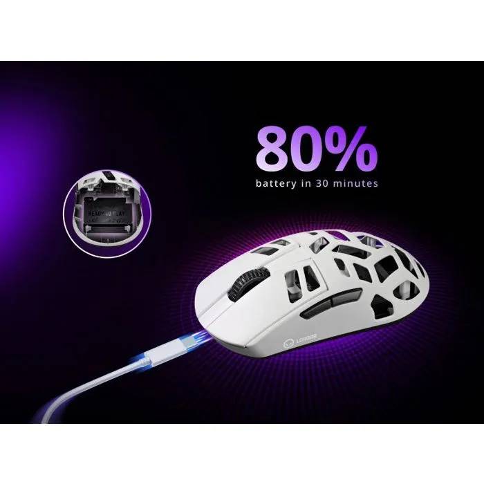 Souris de jeu sans fil Lorgar MSE90W
