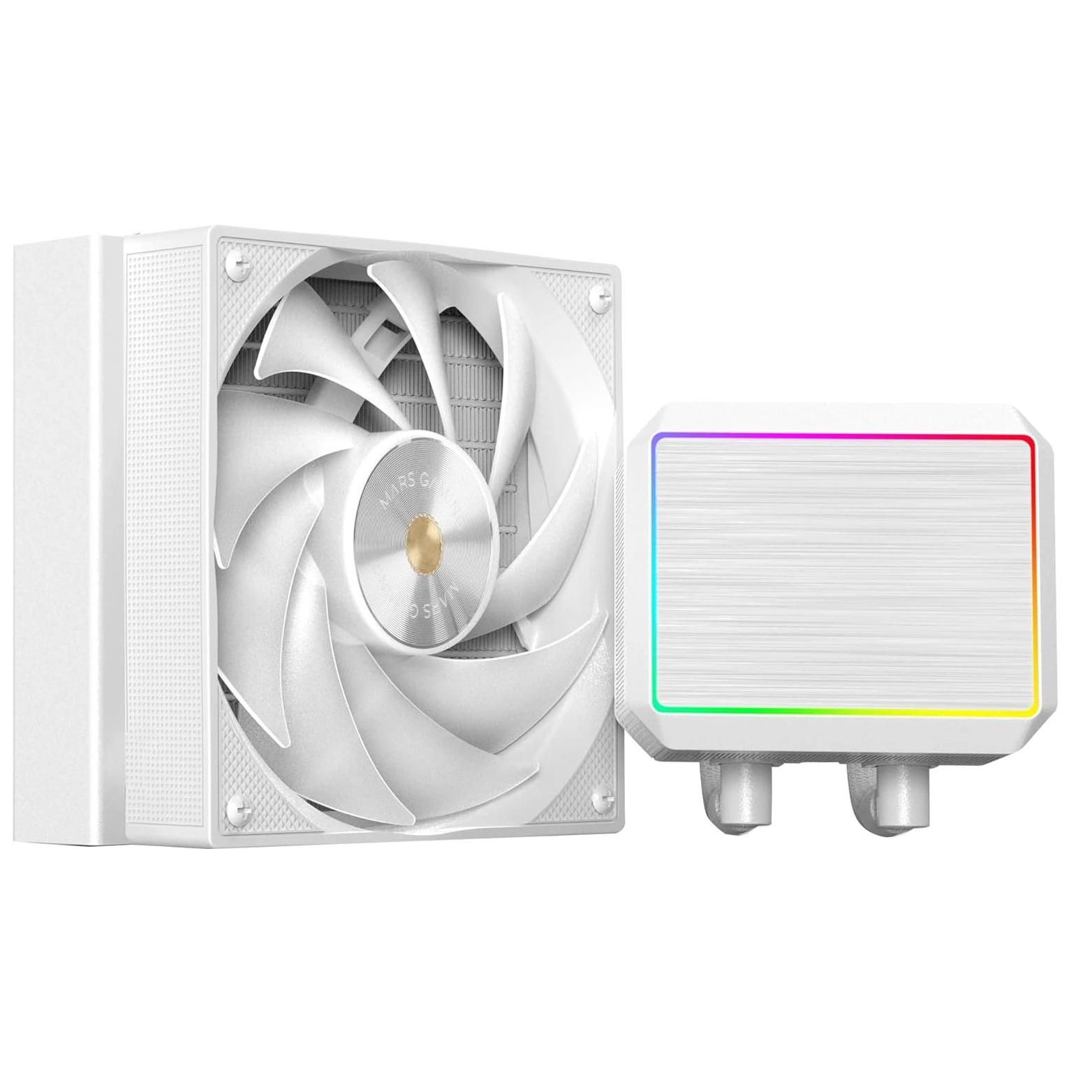 Mars Gaming ML-PROII120W All-in-One Liquid CPU Cooler 12cm White