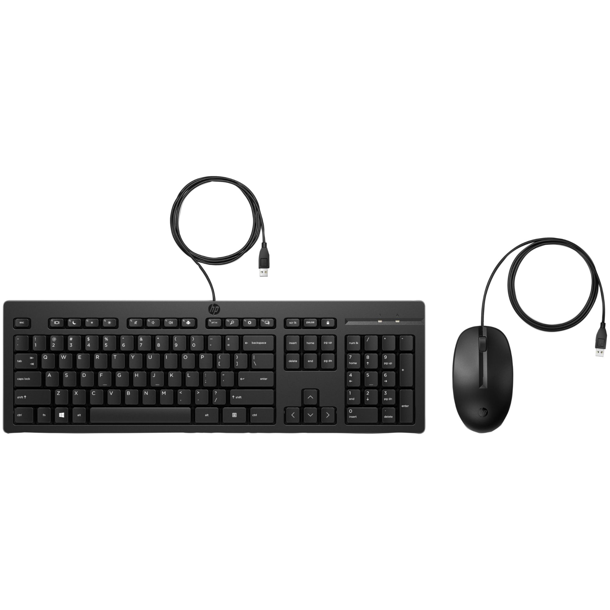 HP Wired Keyboard and Mouse Set 225