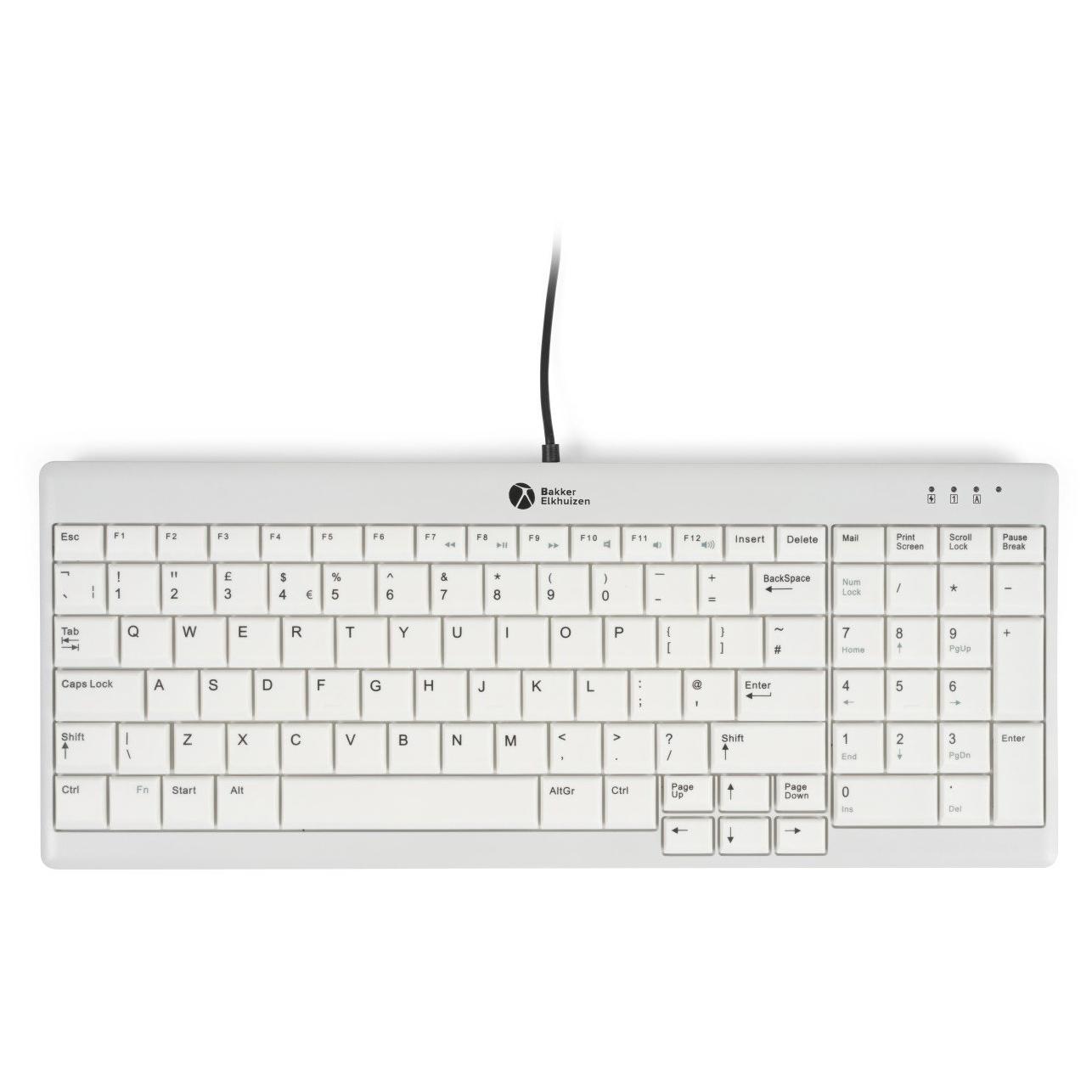 BakkerElkhuizen UltraBoard 960 V2 Compact Standard US Qwerty Keyboard