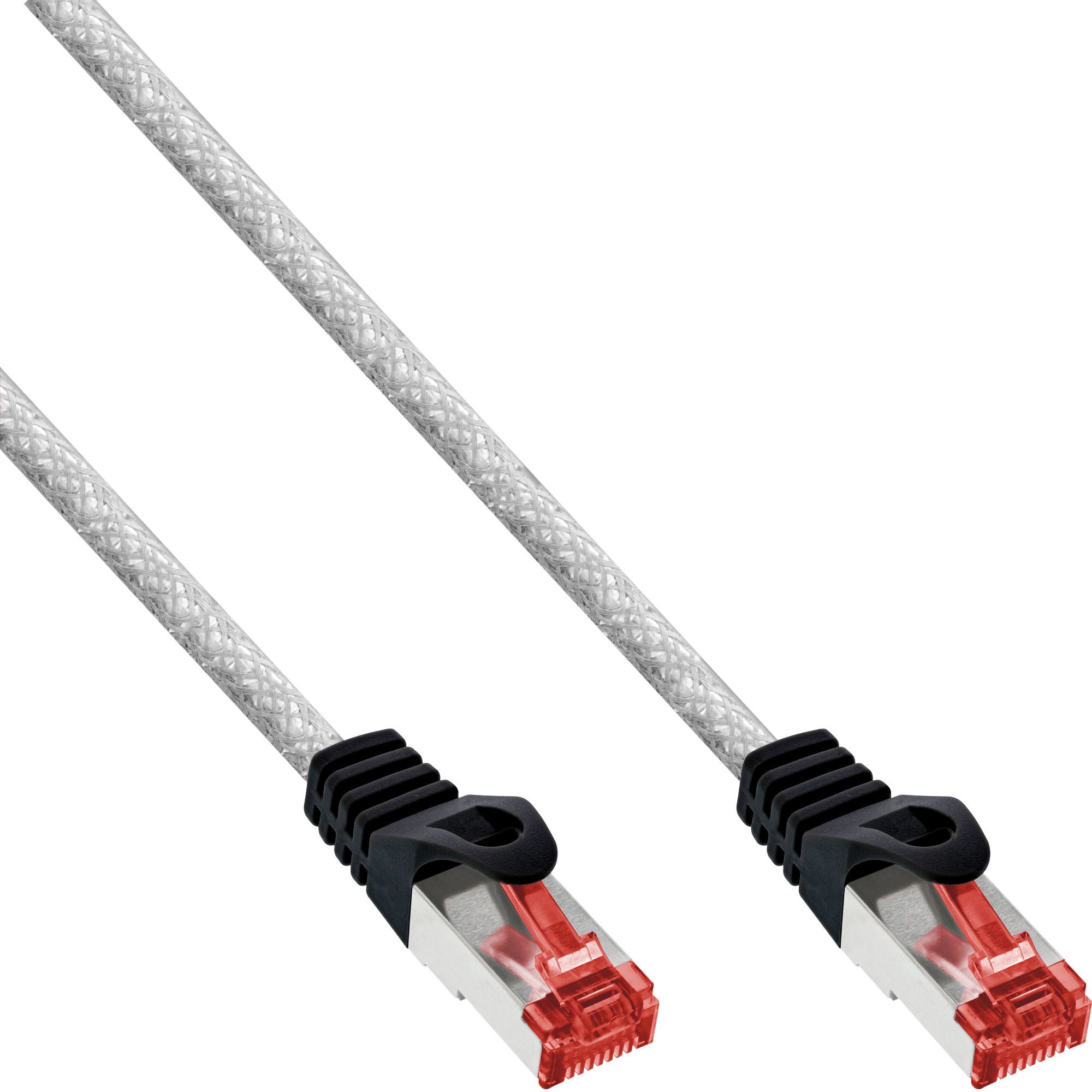 InLine Transparent Network Cable 30m Cat6 S/FTP (S-STP)