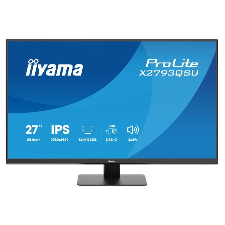 iiyama ProLite X2793QSU-B1 - 27" LED QHD Monitor - Black