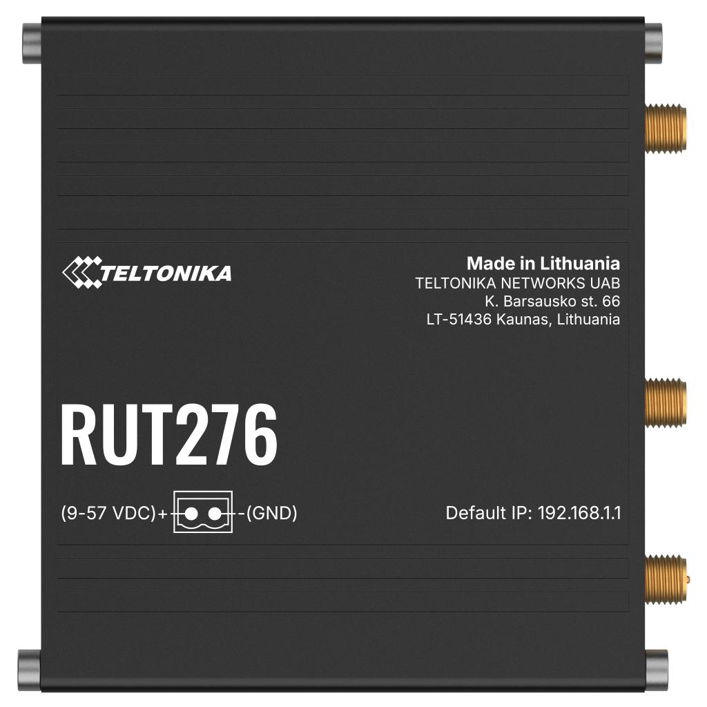 Teltonika RUT276 4G/5G Cellular Network Router