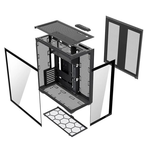 Torre PC Modecom Volcano SPACE XL NF Negro