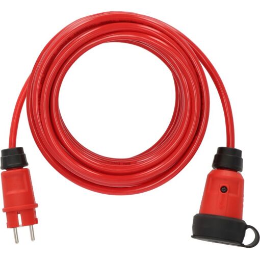Brennenstuhl 16A Power Extension Cable, Black and Red, 10m (9161100210)