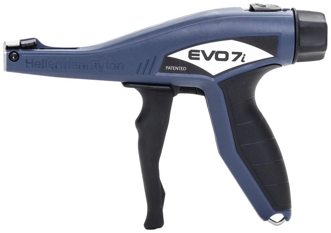 HellermannTyton EVO7iSP Kabelbinderzange (Blue-Black)